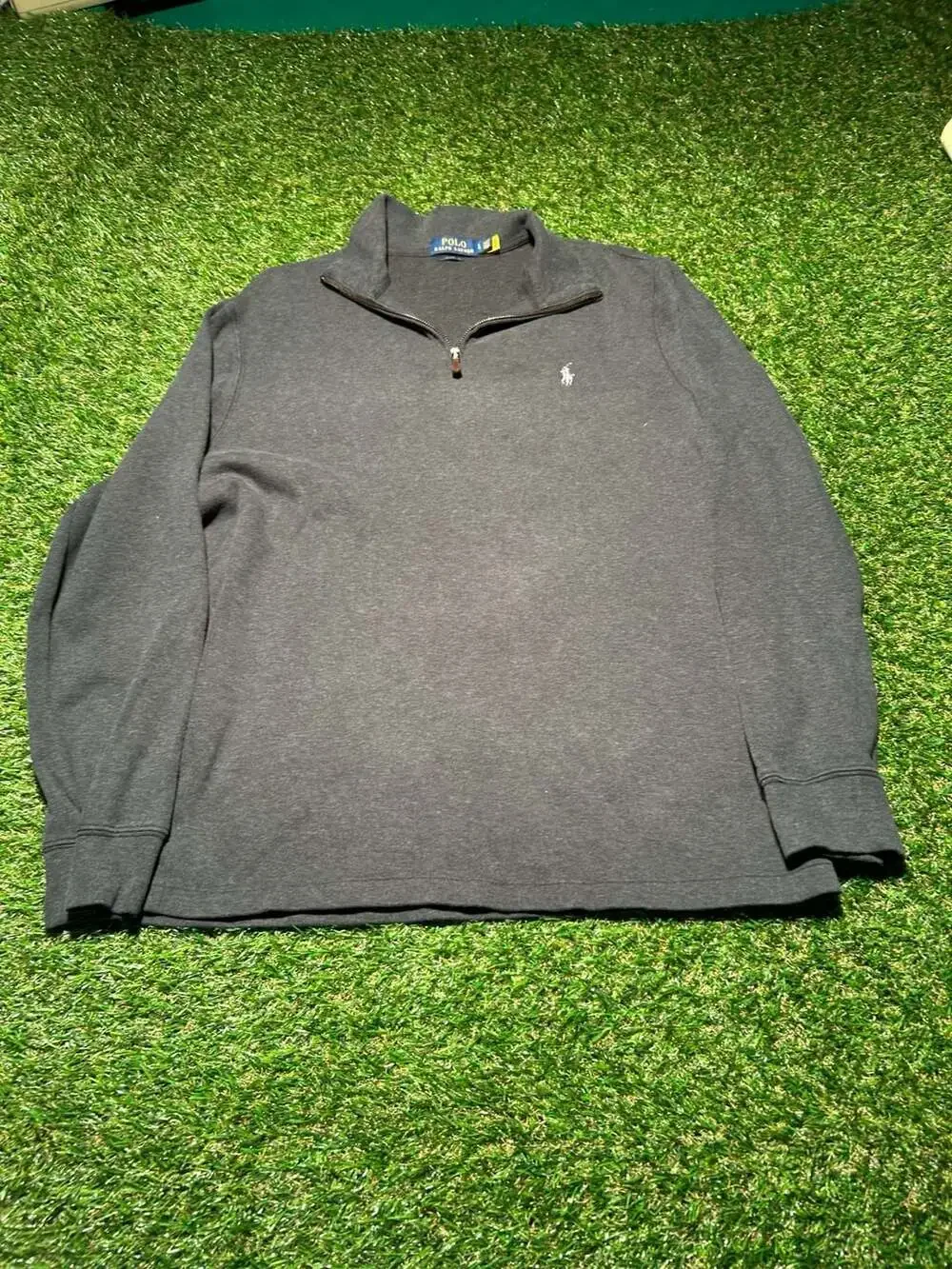 Polo Ralph Lauren Estate Rib Quarter-Zip Pullover Sweater